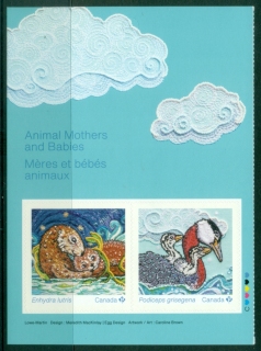 Canada-2023-Animal-Mothers-and-Babies-Pane-2-PS-MUH
