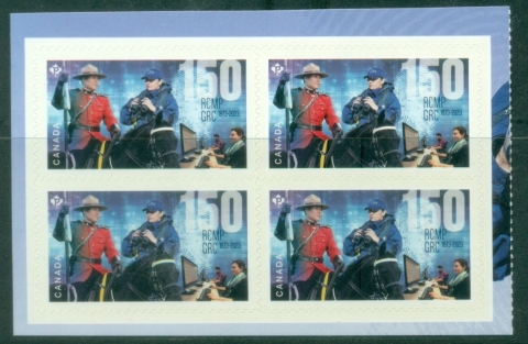 Canada-2023-The-150th-Anniversary-of-the-Canadian-Mounted-Police-Pane-4-PS-MUH