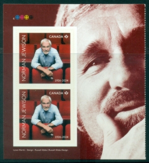 Canada-2024-In-Memoriam-Norman-Jewison-1926-2024-pair-PS-MUH