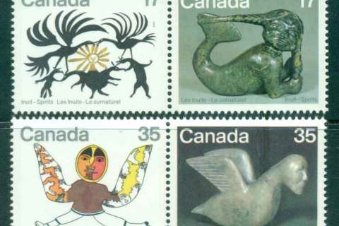 Canada-1980-Eskimo-Art-Works-2x-pr-MUH-lot46082