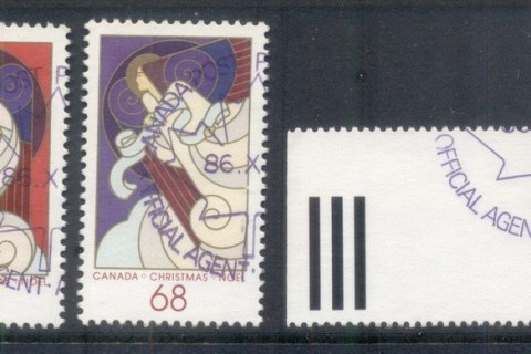 Canada-1986-Xmas-CTO