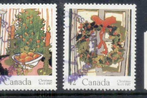 Canada-1987-Xmas-CTO