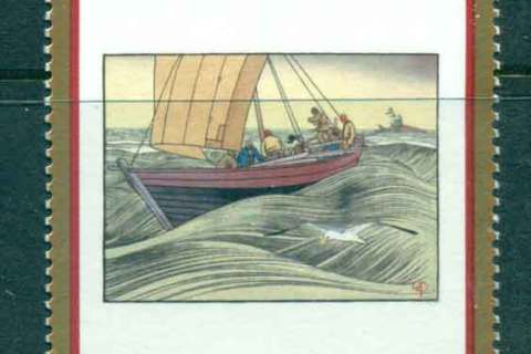 Canada-1997-Art-Boat-on-Lake-Winnpeg-MUH-lot46025