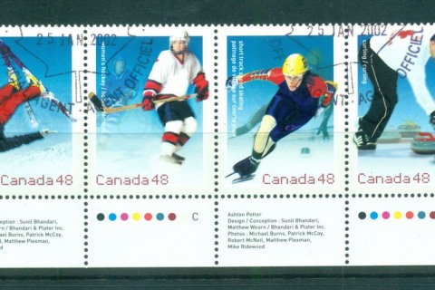 Canada-2002-Winter-Olympics-Str-4-FDI-CTO-lot67777