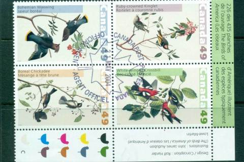 Canada-2003-Bird-Paintings