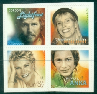 Canada-2007-Popular-Singers-PS-ex-booklet-MUH