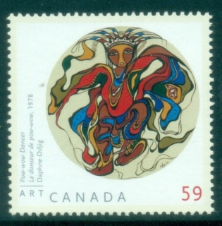 Canada-2011-Paintings-by-Daphne-Odjig-MUH