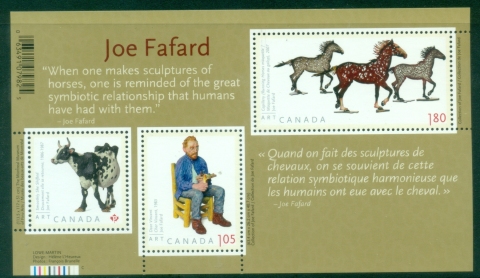 Canada-2012-Sculptures-by-Joe-Fafard-MS-MUH