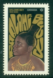 Canada-2022-Personalities-Salome-Bey-1933-2020-MUH