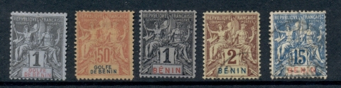 Benin 1893-94 Navigation & Commerce Asst