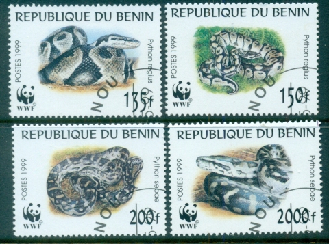 Benin 1999 WWF Regina Python