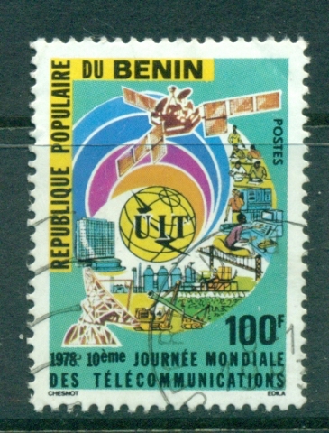 Benin 1976 World telecommunications day