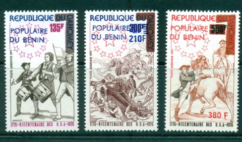 Benin 1976 Opts on Dahomey