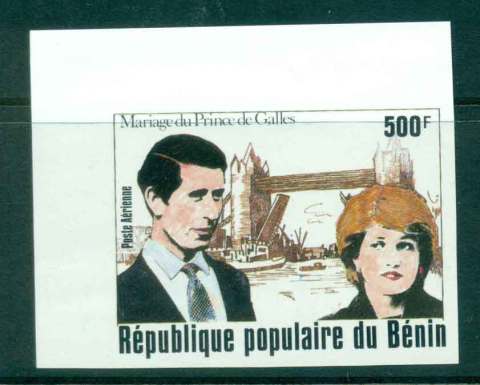 Benin 1981 Royal Wedding Charles & Diana