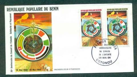 Benin 1984 Council of Unity FDC