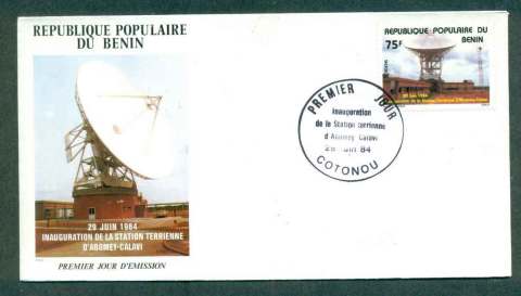 Benin 1984 Abomey Calavi Earth Station FDC