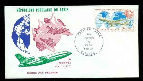 Benin 1983 14th UPU day FDC