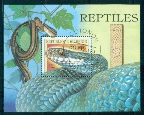 Benin 1999 Reptiles, Snake MS