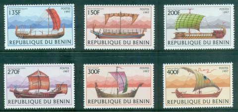 Benin 1997 Old Sailing Vessels