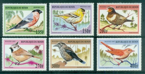 Benin-1967-Song-Birds-MUH