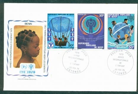 Benin-1979-IYC-International-Year-of-the-Child-FDC-lot32068