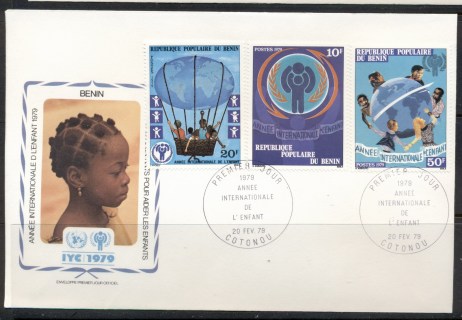 Benin-1979-IYC-International-year-of-the-Child-FDC