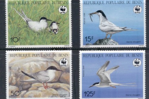 Benin 1989 WWF Roseate Tern, bird