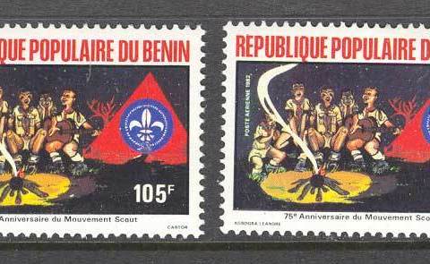 Benin 1976 scouts