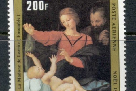 Benin 1983 Xmas paintings by Raphael