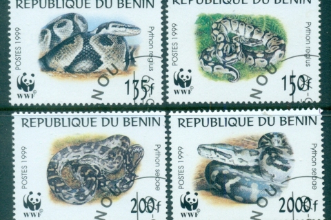 Benin-1999 WWF Regina Python