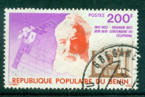 Benin 1976 Centenary of Telephone