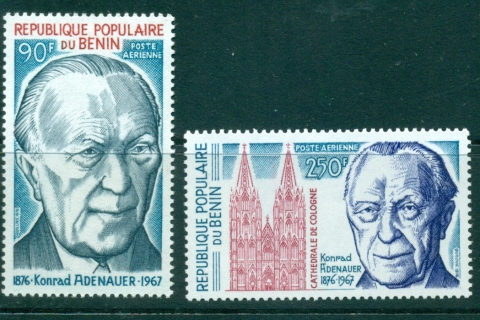 Benin 1976 Konrad Adenauer