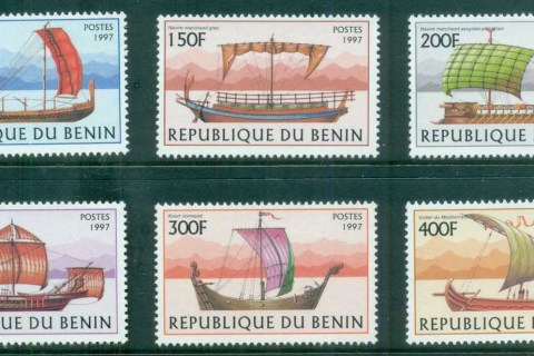 Benin 1997 Old Sailing Vessels