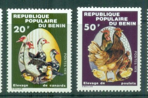 Benin-1978-Birds