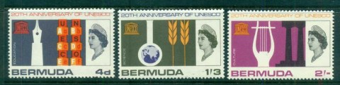 Bermuda-1966-UNESCO-20th-Anniversary-MUH