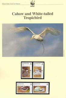 Bermuda 2001 WWF Cahow/White-tailed Tropicbird