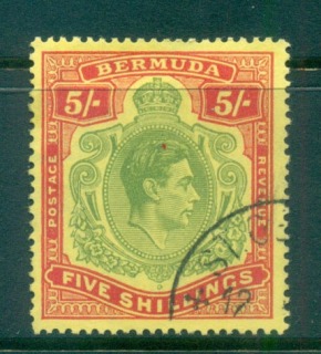 Bermuda-1950-KGVI-5-Perf-14-FU-Lot55192