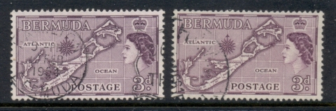 Bermuda-1953-58-QEII-Pictorial-3d-Sandy-Sandys-FU