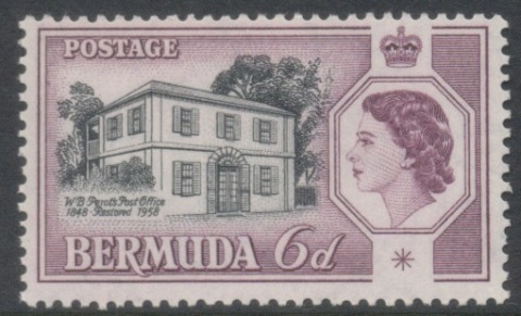 Bermuda-1959-Perot-Post-Office-MLH