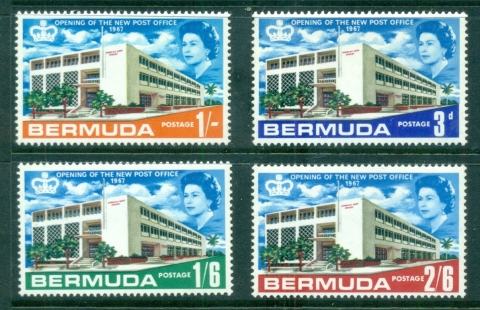 Bermuda-1967-Hamilton-GPO-Opening-MUH