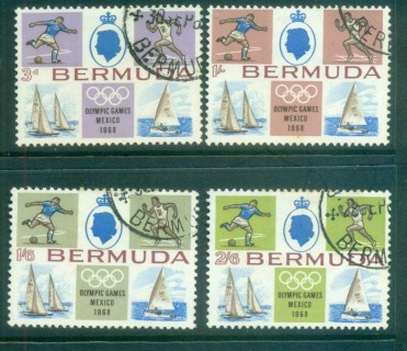 Bermuda-1968-Mexico-City-Olympics-FU-lot79224