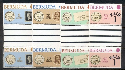 Bermuda-1979-Sir-Rowland-Hill-Death-Centenary-gutter-pr-MUH