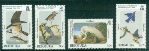 Bermuda-1985-Audubon-Birds-MUH