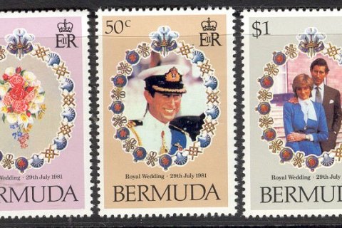 Bermuda-1981 Royal Wedding Charles & Diana