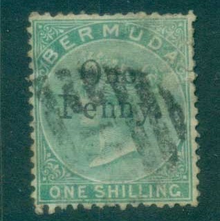 Bermuda-1875-QV-1d-on-1-green