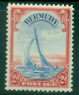 Bermuda-1936-40-KGV-Pictorial-2d-Yacht-Lucie-MLH_1