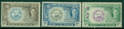 Bermuda-1949-Stamp-Centenary-MUH
