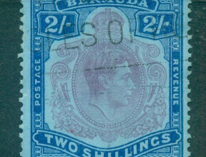 Bermuda-1950-KGVI-2-Perf-13-FU-Lot55189