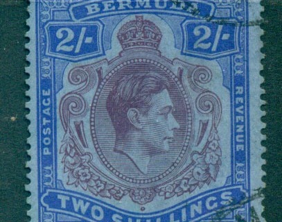 Bermuda-1950-KGVI-2-Perf-14-FU-Lot55190