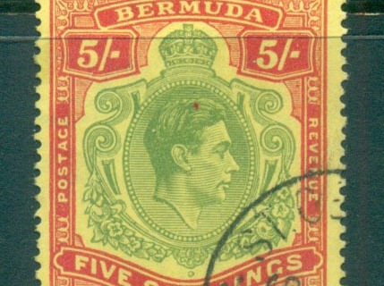 Bermuda-1950-KGVI-5-Perf-14-FU-Lot55192